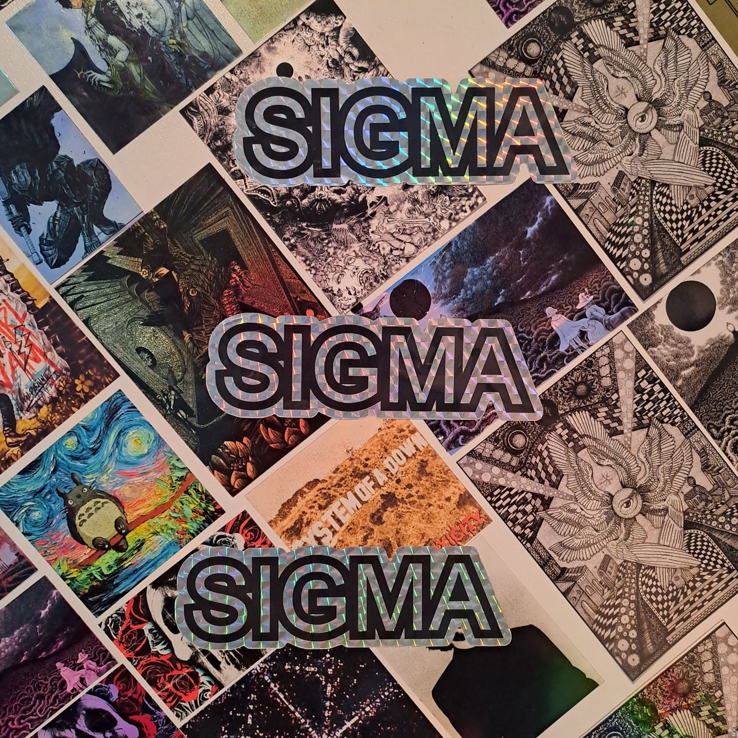 Sigma Prismatic Sticker